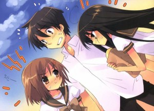 Shakugan no Shana, one of the most unique series ever. 