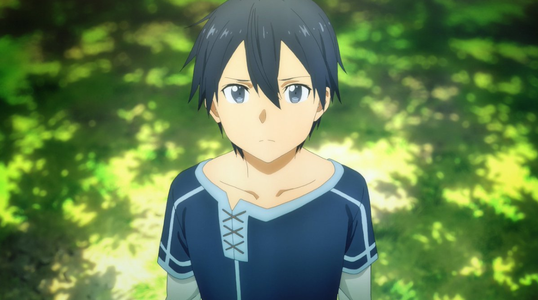 Kirito in the forest